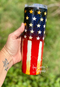 Distressed American Flag