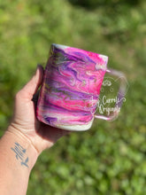 Load image into Gallery viewer, Pink swirl coffee mug